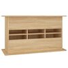 vidaXL Aquarium Stand Sonoma Oak 101x41x58 cm Engineered Wood