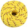 vidaXL Boat Rope Yellow 20 mm 50 m Polypropylene
