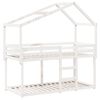 vidaXL Bunk Bed without Mattress White 80x200 cm Solid Wood Pine