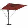 vidaXL Cantilever Banana Parasol Terracotta 249 x 249 x 250 cm