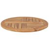 vidaXL Table Top Solid Teak Wood Round 2.5 cm 60 cm