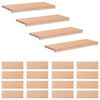 vidaXL Stair Treads 20 pcs 70 x 25 x 2 cm Natural Solid Beech Wood