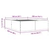 vidaXL Bed Frame without Mattress Sonoma Oak 160x200 cm