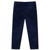 vidaXL Kids' Pants Dark Navy 140