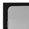 vidaXL Bathroom Mirror Black Oak 40x10.5x37 cm Engineered Wood