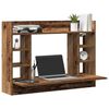 vidaXL Wall-Mounted Desk Old wood 105 x 48 x 75 cm Engineered wood