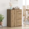 vidaXL Sideboard Artisan Oak 59 x 39 x 80 cm Engineered Wood