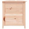 vidaXL Outdoor Cushion Box 150x50x56 cm Solid Wood Fir
