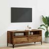 vidaXL TV Cabinet with Drawer Old Wood 100 x 34.5 x 44.5 cm