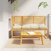 vidaXL Pallet Cushion for suitable for Seat 4 pcs Cream 40 x 40 x 8 cm