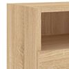 vidaXL TV Wall Cabinets 2 pcs Sonoma Oak 60x30x30 cm Engineered Wood