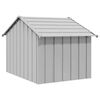 vidaXL Dog House with Roof 83x130x85 cm Galvanised Steel