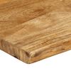 vidaXL Table Top 160x40x2.5 cm Live Edge Solid Wood Mango