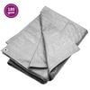 vidaXL Tarpaulin 180 g/m&sup2; 8x10 m Grey HDPE