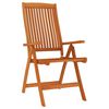 vidaXL Folding Garden Chairs 4 pcs Solid Wood Eucalyptus
