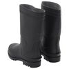 vidaXL Rain Boots Black Size 43 PVC