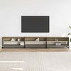 vidaXL TV Cabinet Sonoma Oak 270x40x46 cm Engineered Wood