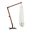 vidaXL Garden Parasol 300 x 400 cm White