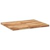 vidaXL Table Top Rectangular 100x80x4 cm Solid Wood Acacia