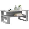 vidaXL Coffee Table Grey Sonoma 90 x 50 x 40 cm Engineered Wood