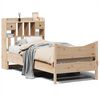 vidaXL Bed Frame without Mattress 90x190 cm Single Solid Wood Pine