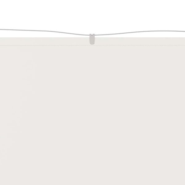 vidaXL Vertical Awning White 180x800 cm Oxford Fabric