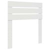 vidaXL Headboard White Engineered wood