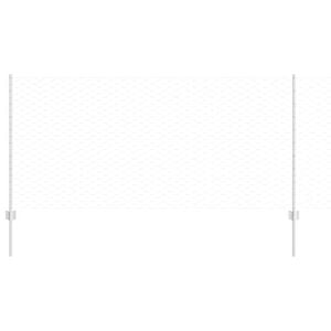 vidaXL Welded Wire Fence 100 x 1 m (W x H) Hot-Dip Galvanised Steel