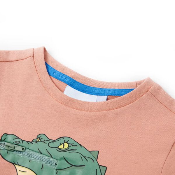 Kids' T-shirt Light Orange 128