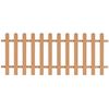 vidaXL Picket Fence WPC 200x80 cm