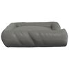 vidaXL Dog Cushion with Pillows Grey 89x75x19 cm Oxford Fabric