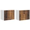 vidaXL Dishwasher Panel Kalmar 2 pcs Old Wood 50 x 31 x 40 cm