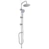 vidaXL Shower System Silver 47 x 20 x 95 cm Stainless Steel