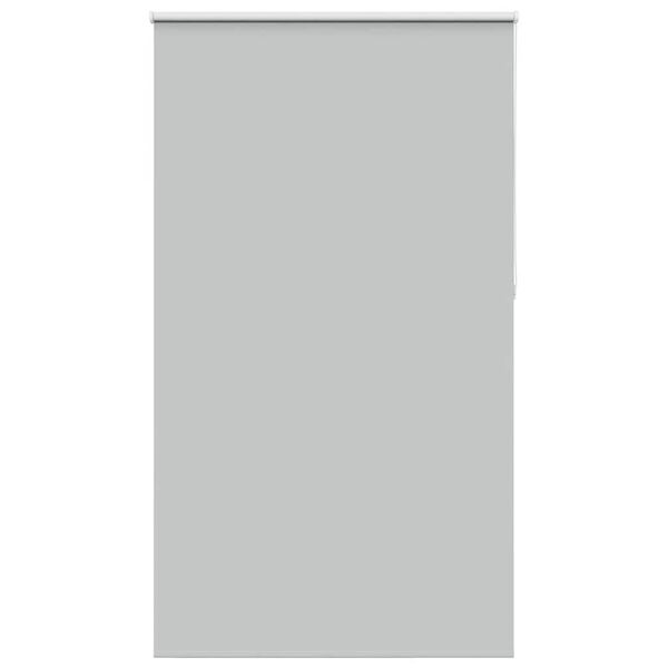 vidaXL Roller Blind Blackout Light Grey 130x230 cm Fabric Width 126.6 cm Polyester