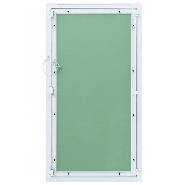 vidaXL Access Panel Green and Silver 45 x 85 cm