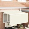 vidaXL Retractable Awning Cream 300 x 200 cm Polyester and Aluminium