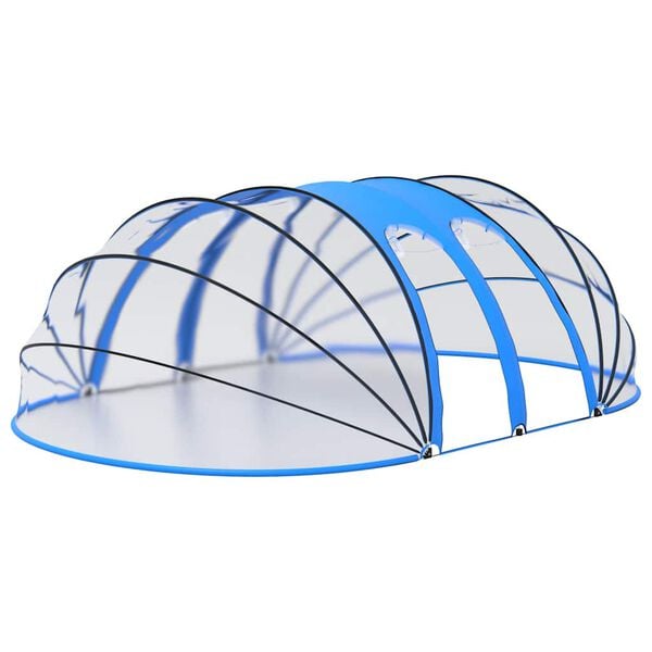 vidaXL Pool Dome Oval 620x410x210 cm