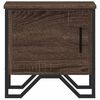 vidaXL Bedside Cabinets 2 pcs Brown Oak 40x30x40 cm Engineered Wood