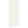 vidaXL Zebra Blind Marble Beige 95x230 cm Fabric Width 90.9 cm Polyester