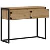 vidaXL End Table Artisian Oak 100 x 36 x 75 cm Engineered Wood