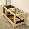 Beeztees Indoor Rabbit Cage Jez Wood 116x54x55.5 cm