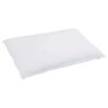 vidaXL Pillow with Pillow 2 pcs White 40 x 80 cm Cotton