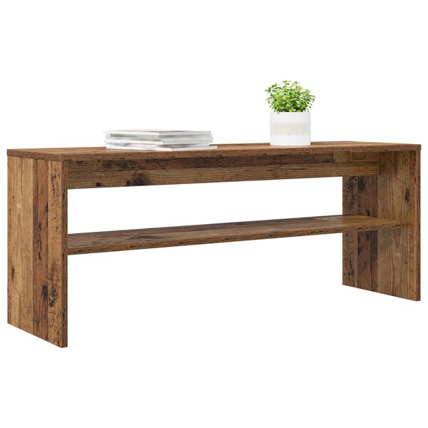vidaXL TV Cabinet Old Wood 100 x 30 x 40 cm Engineered Wood