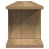 vidaXL Wall Shelves 2 pcs Artisan Oak 105x18x20 cm Engineered Wood