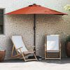vidaXL Garden Parasol Terracotta 294 x 150 x 224 cm