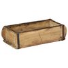 vidaXL Tray with Storage 4 pcs Brown 30 x 15 x 9 cm Solid Reclaim Wood