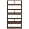 vidaXL Room Divider Brown Oak 100x33x187.5 cm Engineered Wood