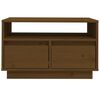 vidaXL TV Cabinet Honey Brown 60x35x37 cm Solid Wood Pine