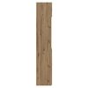 vidaXL Storage Cabinet Artisan Oak 80 x 42.5 x 225 cm Engineered Wood