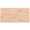 vidaXL Bathroom Countertop 80x40x2.5 cm Solid Wood Beech